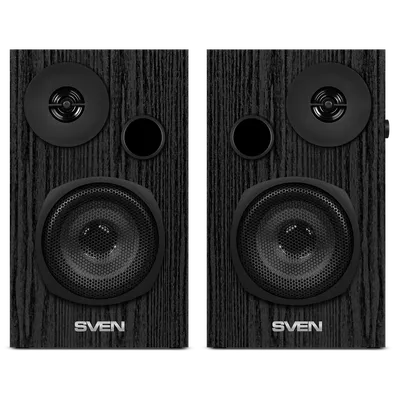 Акустическая система 2.0 SVEN SPS-585 черный (20Вт, питание от сети) (SV-019679)