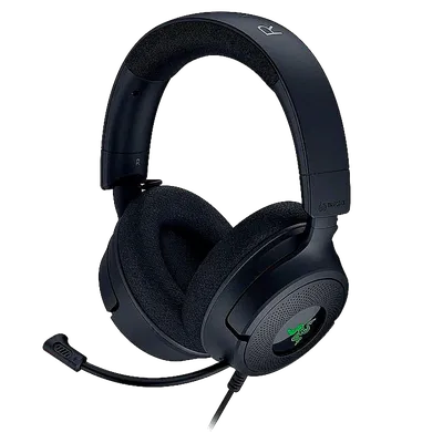 Наушники Razer - Kraken V4 X, многоканальная 7.1, USB, проводной, 20Гц-20КГц, цвет чёрный, RZ04-05180100-R3M1