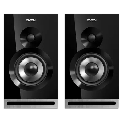 Акустическая система SVEN SV-014254, 2.0, 2×20 Вт, Bluetooth