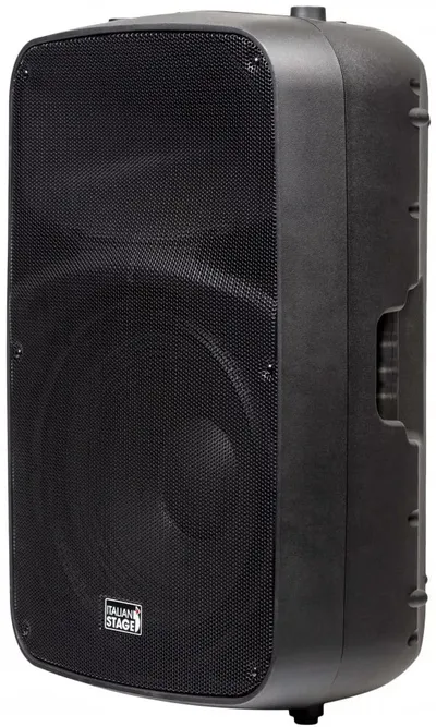 Активная акустическая система ITALIAN STAGE [SPX15A] 2-х полосная, НЧ динамик 15", ВЧ динамик 1", мощность пик./ном. 400/200 Вт, АЧХ 45-20000 Гц, макс. SPL 130 дБ, XLR/TRS микр. вход, XLR/TRS/2xRCA лин. вход, 1/4" TRS лин. выход, 2-х полосный EQ