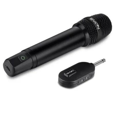 Микрофон Sven SV-022532, беспроводной, 2.4 ГГц