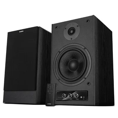 SVEN MC-30, чёрный, акустическая система 2.0, мощность 2x100Вт (RMS), пульт ДУ, Bluetooth, Optical  2
