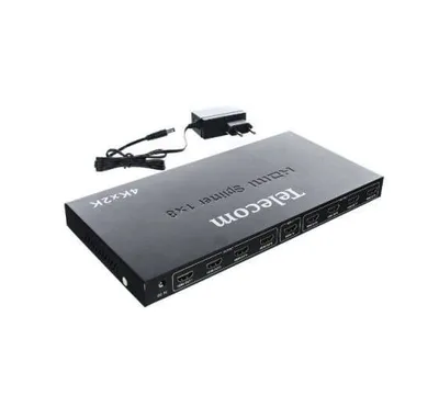 Разветвитель HDMI VCOM TTS7010_891757, 1→8, 4K@30Hz