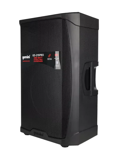 Акустическая система Gemini GD-215PRO E, активная, 2-полосная, 280/1300Вт, 15" НЧ, Bluetooth