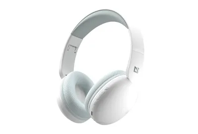 Беспроводные/проводные наушники Defender FreeMotion B480 белый, накладные, Bluetooth + проводной, складная конструкция, до 8 ч