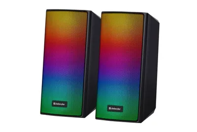 Акустическая система 2.0 DEFENDER Spitfire (Спитфайр) черный (6Вт, bluetooth, питание от USB) (65047)