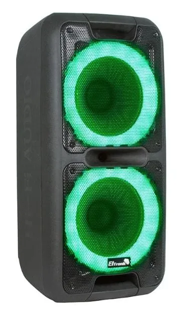 Колонка Eltronic 20-14 DANCE BOX 300, 10", 80 Вт, TWS, черный