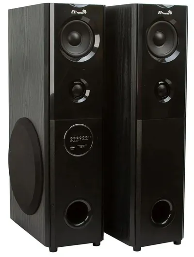 Колонка 08" (20-82 HOME SOUND) динамик 6шт/2х8"; 2х4"; 2х1.5" комплект 2 колонки ELTRONIC (черная)