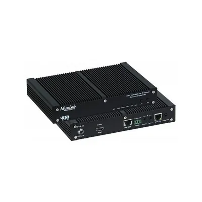 Приемник-декодер MuxLab 500760-RX-EU, 4K/60 over IP, SDVoE