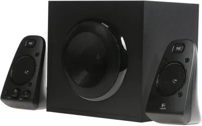 Акустическая система Logitech - Z623, 2.1, sub, 200W, 35 Гц – 20 кГц, 2xRCA, 2 speakers, цвет Чёрный, 980-000403