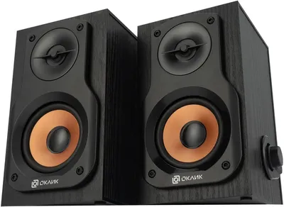 Колонки Oklick 459202 OK-162, 2×4 Вт, USB, черные