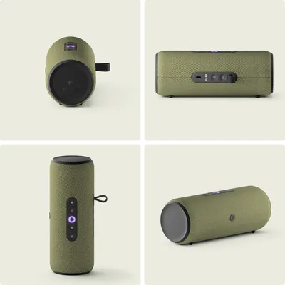 Колонка Яндекс Станция Стрит YNDX-00030GRN, 30Вт, Wi-Fi, BT 5.0, IP67
