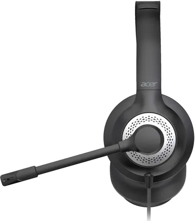 Наушники Acer ZL.HDSEE.004, накладные, USB, с микрофоном