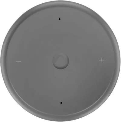 Умная колонка Яндекс YNDX-00026GRY, Станция Лайт 2, 6Вт, LED, часы