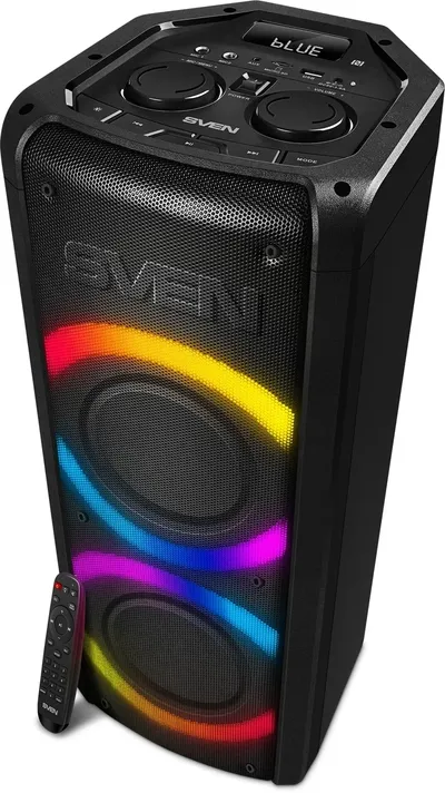 Колонка портативная SVEN АС PS-710, 100 Вт, Bluetooth, 4400 мАч