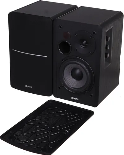 Колонки Edifier R1280DBs black, 2.0, 42 Вт, Bluetooth 5.0, пульт