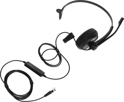 Гарнитура YEALINK YHS34-Mono, проводная, моно, RJ9, QD