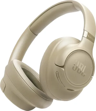 Беспроводные/проводные наушники JBL Tune 730BT бежевый, полноразмерные, Bluetooth + проводной, быстрая зарядка