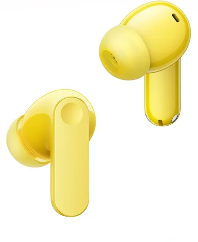 Наушники Realme Buds T500 Pro Yellow, TWS, Bluetooth 6.1, активное шумоподавление