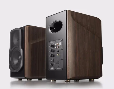 Edifier S2000MKIII,  brown {2 x 65W RMS, 45-30000Гц, дерево, пульт ДУ, Bluetooth V5.0}