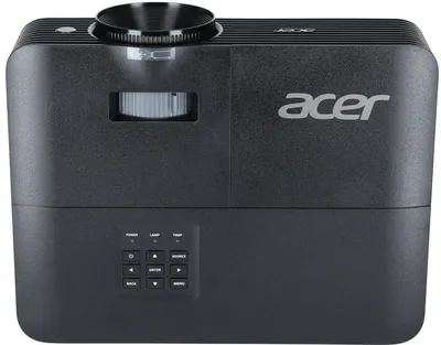 Проектор Acer - X139, 1280x800 (WXGA), 16:10, DLP, 5200lm, 20000:1, 1x HDMI, 1x VGA in, 1x VGA out, 1x CVBS in, 1x miniJack audio out, 1x miniJack audio in, RS-232, speakers, чёрный, MR.JX6CD.001
