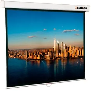 Экран проекционный Lumien LMP-100105, настенный, 213×213 см, 1:1, Matte White