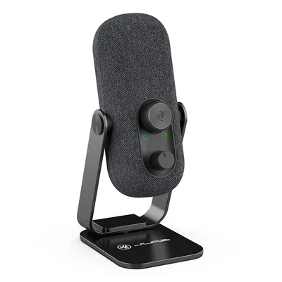 Микрофон JLab MTALKGO2RBLK4, GO Talk, конденсаторный, USB-A, черный