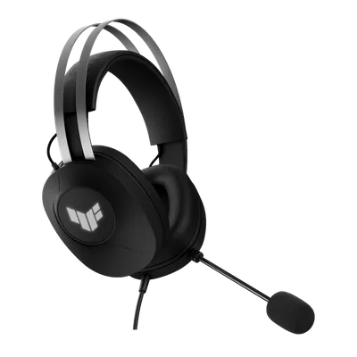 Гарнитура ASUS TUF Gaming H1 Gen II чёрный, проводная, USB, подсветка, совместимость с PS5