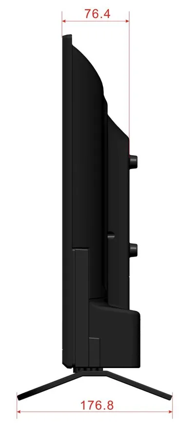 Телевизор Leff 32H240S, 32" LED, 1366x768, HDMI, USB