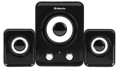 <075791> Акустическая система Defender Z4 (2x3W+10W, питание от USB) черный [65508]