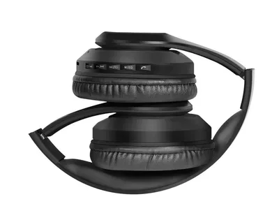 Беспроводные/проводные наушники Defender FreeMotion B552 черный, накладные, Bluetooth + проводной, складная конструкция, до 5 ч
