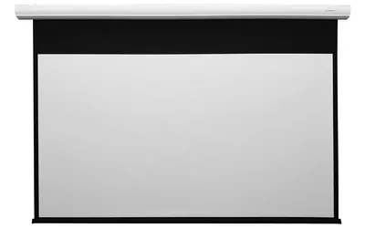 Экран с электроприводом Lumien LMBC-100110, 198", 283×436 см, Matte White, 16:10