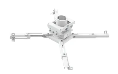 Кронштейн для проектора Wize Pro PRHL-W, наклон ±20°, поворот ±8°, до 35 кг, белый