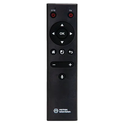 Пульт управления Bluetooth для приставок Vermax c голосовым поиском и аэромышью