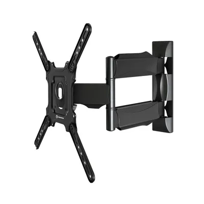 ONKRON M4 чёрный Для телевизоров диагональю 32"-65" Максимальная нагрузка: 35 кг VESA: 100x100, 200x100, 200x200, 200x300, 200x400, 300x200, 300x300, 300x400,  400x200, 400x300, 400x400 мм