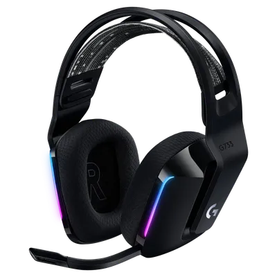 Гарнитура Logitech G733 Lightspeed 981-000866, беспроводная, черная