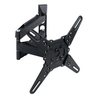 Kromax ATLANTIS-40 grey/black, Кр. стал. наст. для TV 22"-65", max 40 кг, 5 ст св., нак. +5°-15°, пов. 180°, от ст. 60-523 мм, max VESA 400x400 мм.